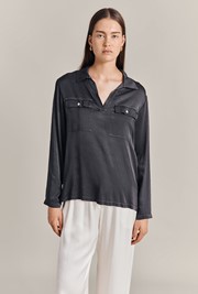 Katya Satin Blouse