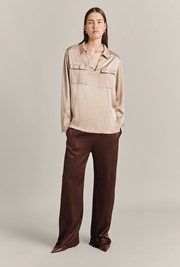 Katya Satin Blouse