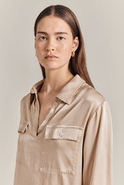Katya Satin Blouse