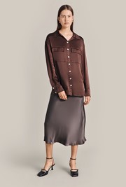 Cora Satin Shirt