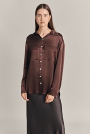 Cora Satin Shirt