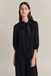 Felicity Satin Blouse