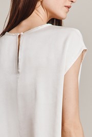Melody Satin Short Sleeve Top