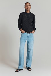 Lydie Cotton Broderie Anglaise Blouse