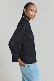 Lydie Cotton Broderie Anglaise Blouse