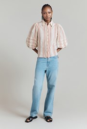 Madaline Relaxed Cotton Blouse