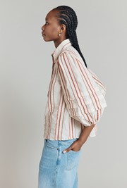 Madaline Relaxed Cotton Blouse