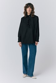 Ellery Broderie Anglaise Cotton Blouse