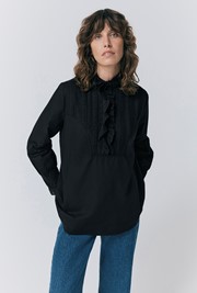 Ellery Broderie Anglaise Cotton Blouse