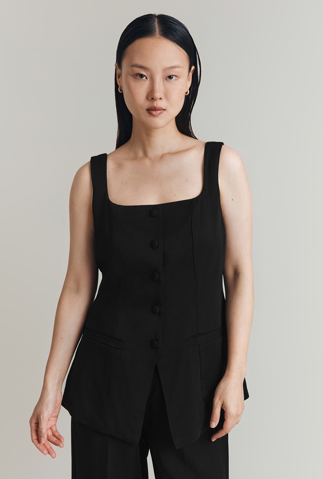 Mirabelle Square Neck Waistcoat