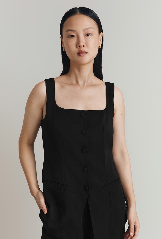 Mirabelle Square Neck Waistcoat