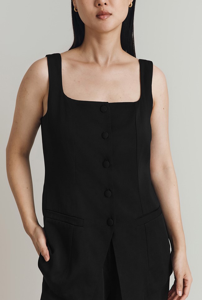 Mirabelle Square Neck Waistcoat