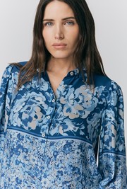 Josie Placement Floral Blouse 