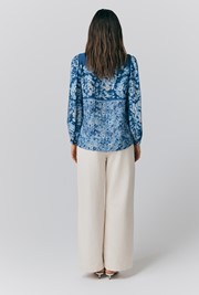 Josie Placement Floral Blouse 