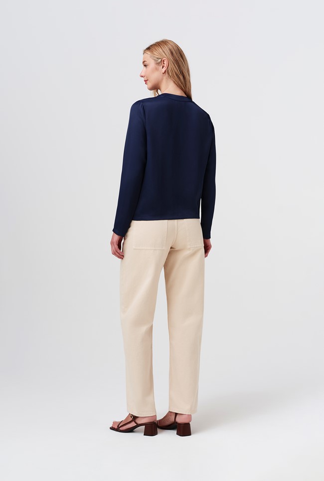 Efie Satin Blouse