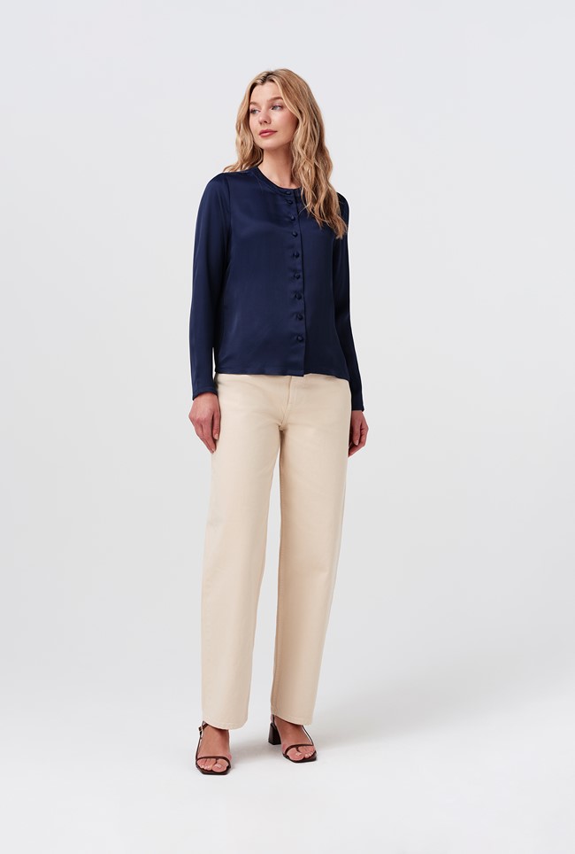 Efie Satin Blouse