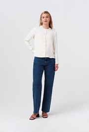 Efie Satin Back Crepe Blouse