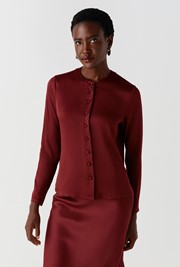 Efie Satin Button Through Blouse