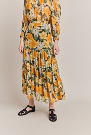 Felicia Georgette Midi Skirt