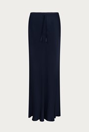 Emma Satin Midi Slip Skirt