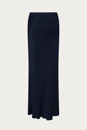 Emma Satin Midi Slip Skirt