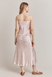 Darcy Satin Midi Skirt
