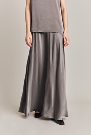 Adrianna Satin Maxi Slip Skirt
