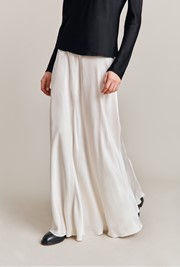 Adrianna Satin Maxi Slip Skirt