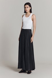 Adrianna Spot Midi Skirt 