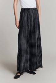 Adrianna Spot Midi Skirt 