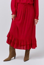 Scarlett Crepe Midi Skirt