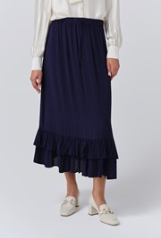 Scarlett Crepe Midi Skirt