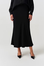 Lyra Crepe Midi Skirt