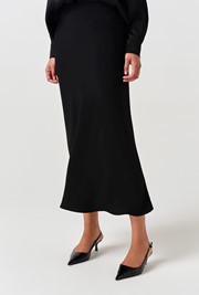 Lyra Crepe Midi Skirt