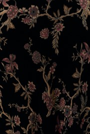 Maggie Floral Devoré Velvet Midi Skirt