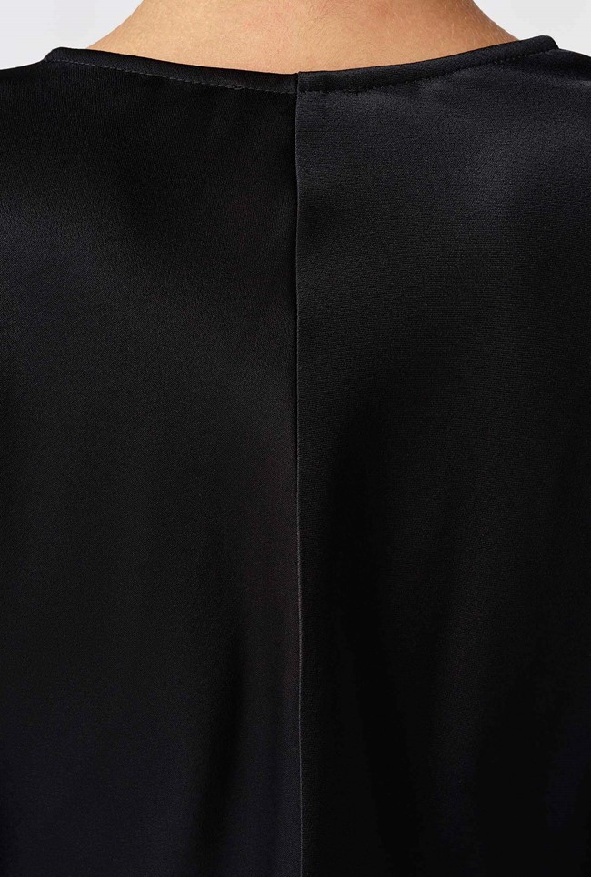 Lucille Long Sleeve Satin Top