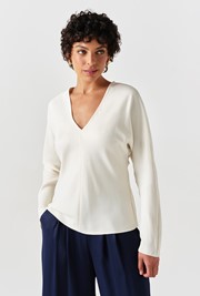 Lucille Long Sleeve Satin Top