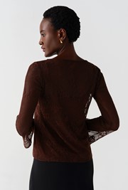 Lindsay Lace Long Sleeve Top