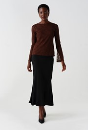 Lindsay Lace Long Sleeve Top