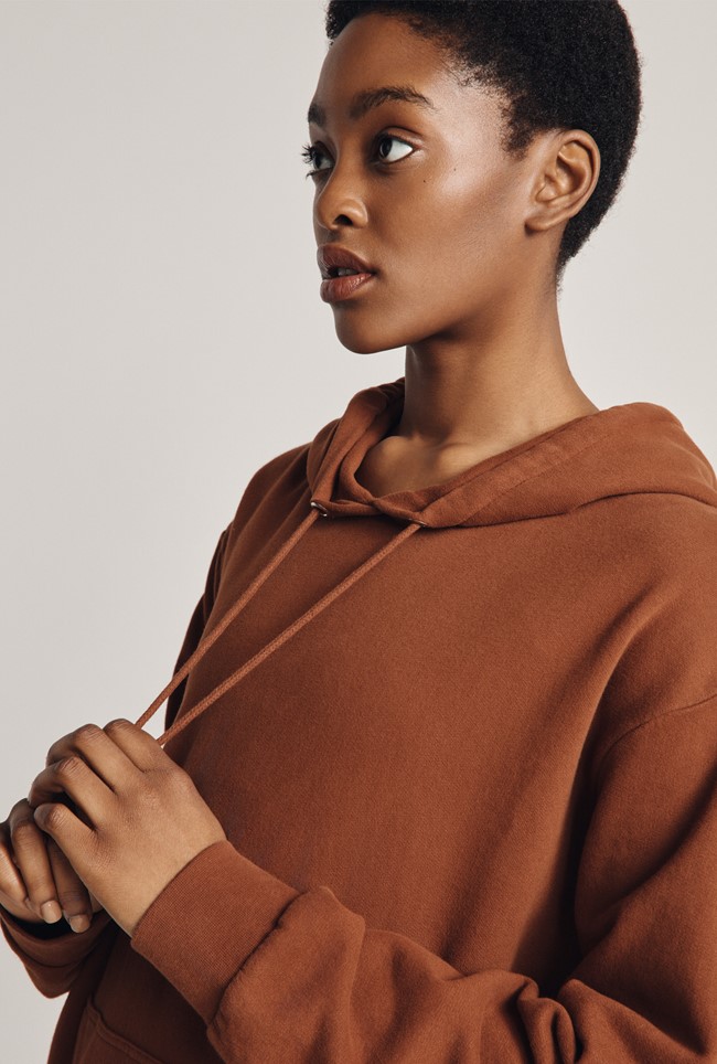 Organic Hoodie Top