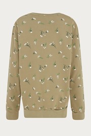 Embroidered Organic Loose Sweatshirt