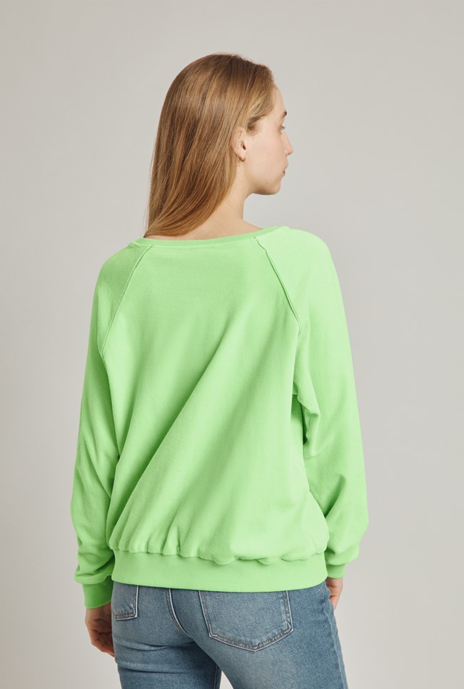 Velour Slouchy Top