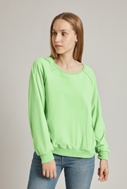 Velour Slouchy Top