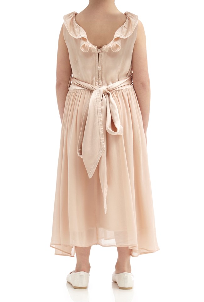 Freya Flower Girl Dress - Oyster | Ghost.co.uk